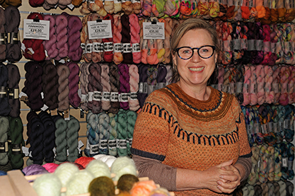 Stephen & Penelope in de Nieuwe Hoogstraat 29 – Breien als yoga 